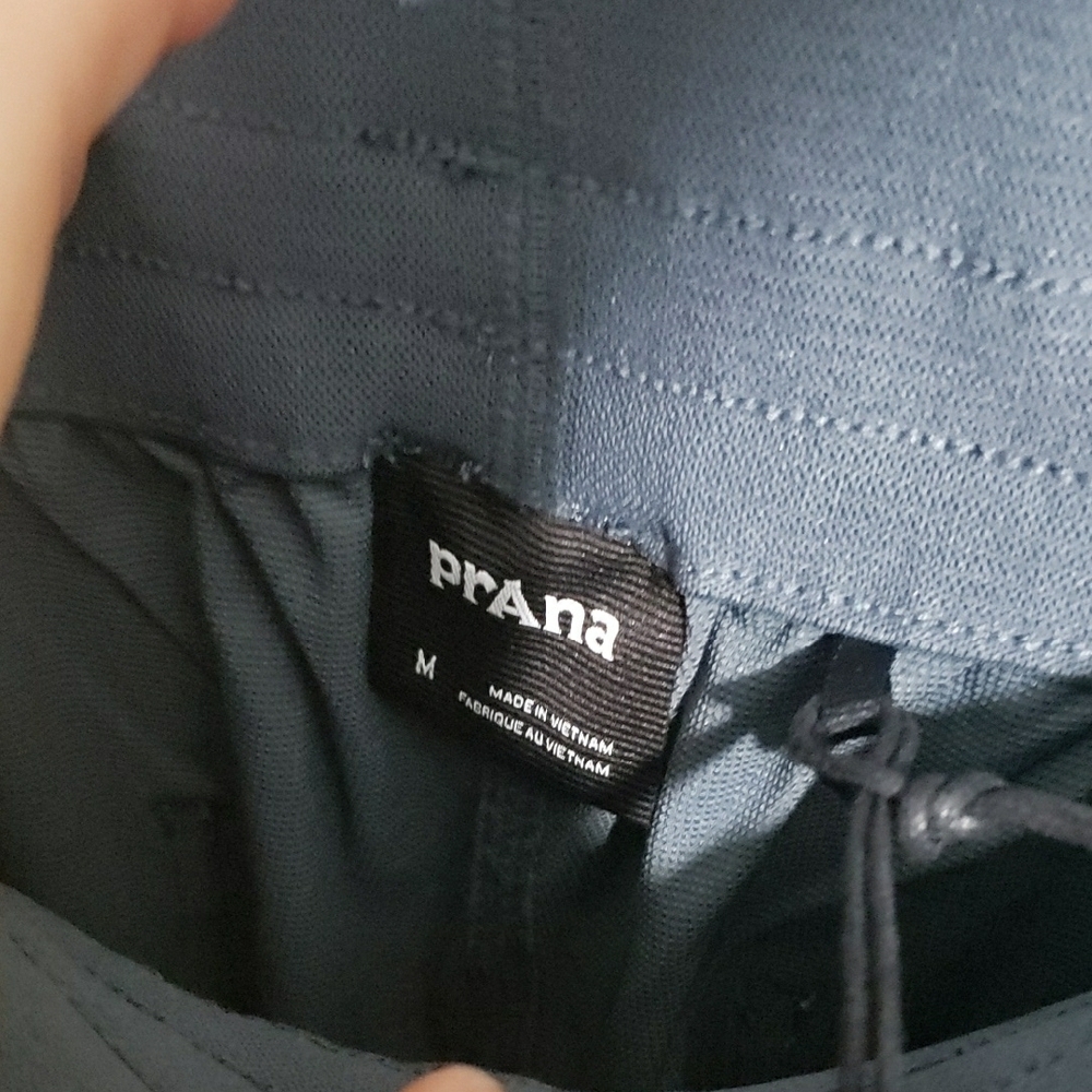 Prana Women's M Stretch Grey Blue Pants NWT - Picture 4 of 5